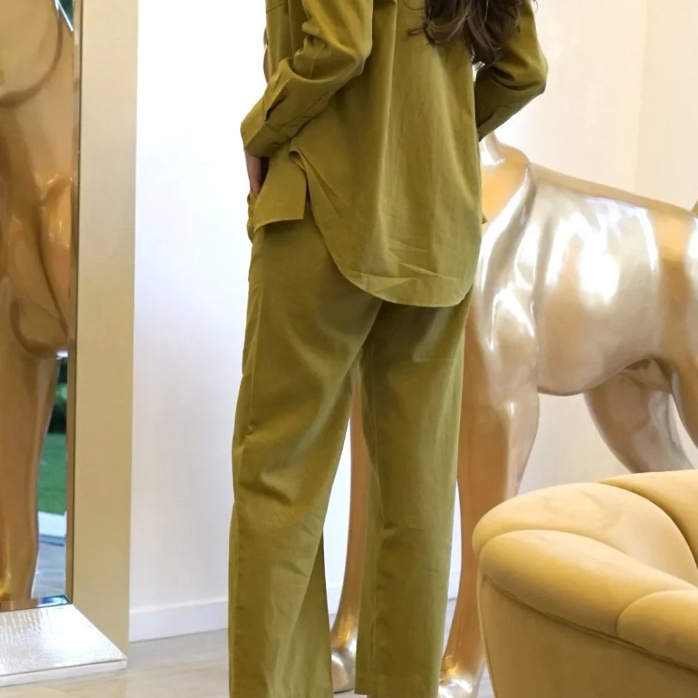 The Aprelle Linen Pant Set - Picture 3 of 4